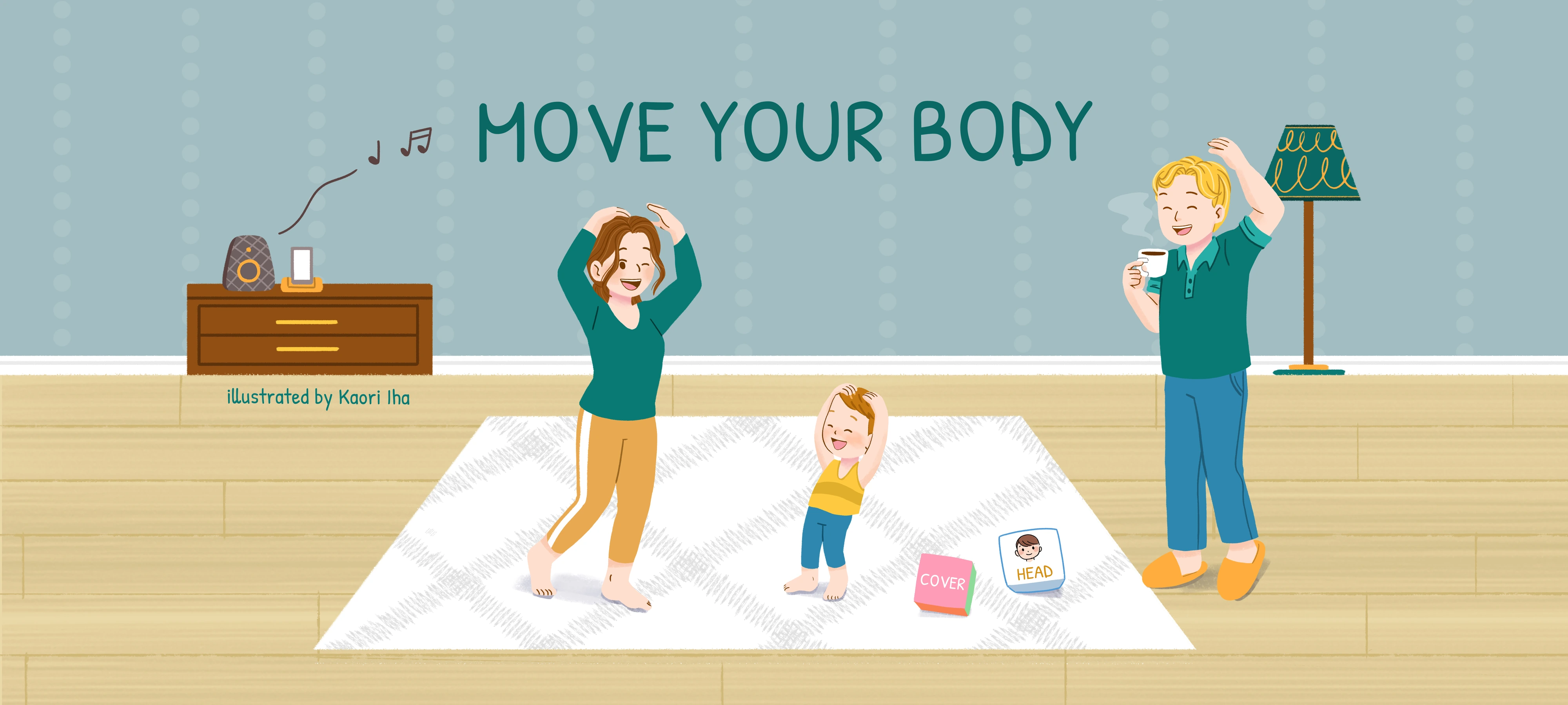 Roll and Move! activity illustration
