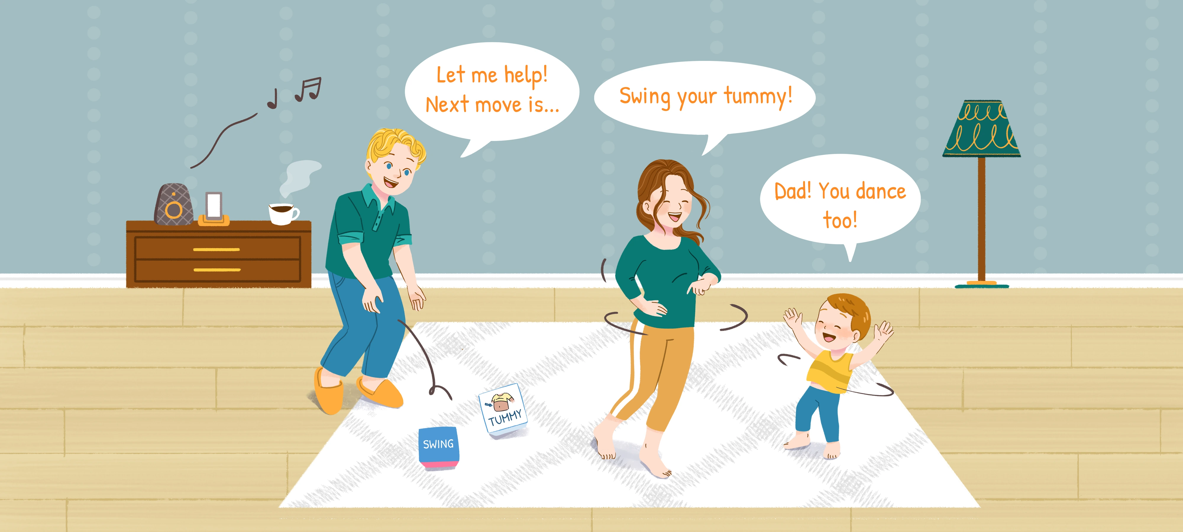 Roll and Move!, step 3