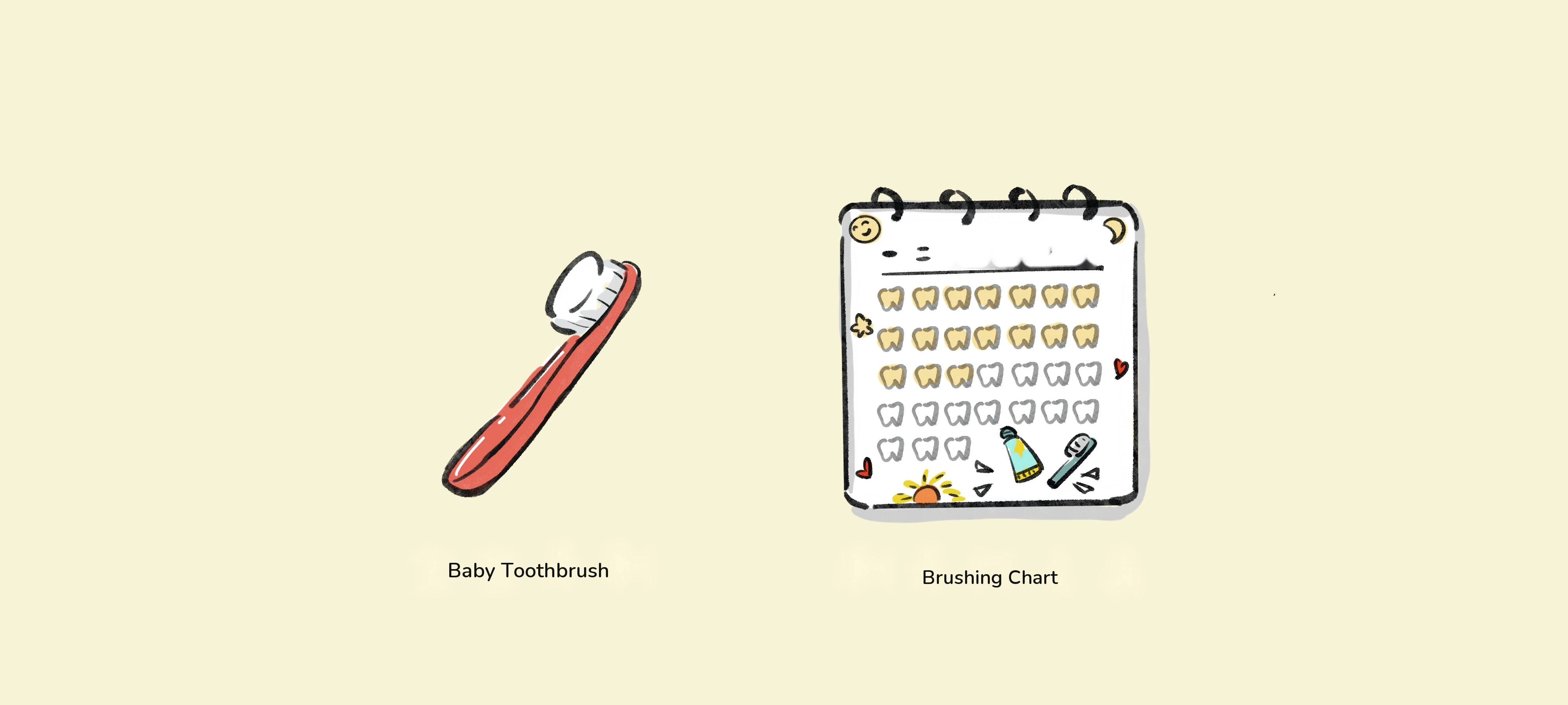 Time to Brush Teeth, preparation