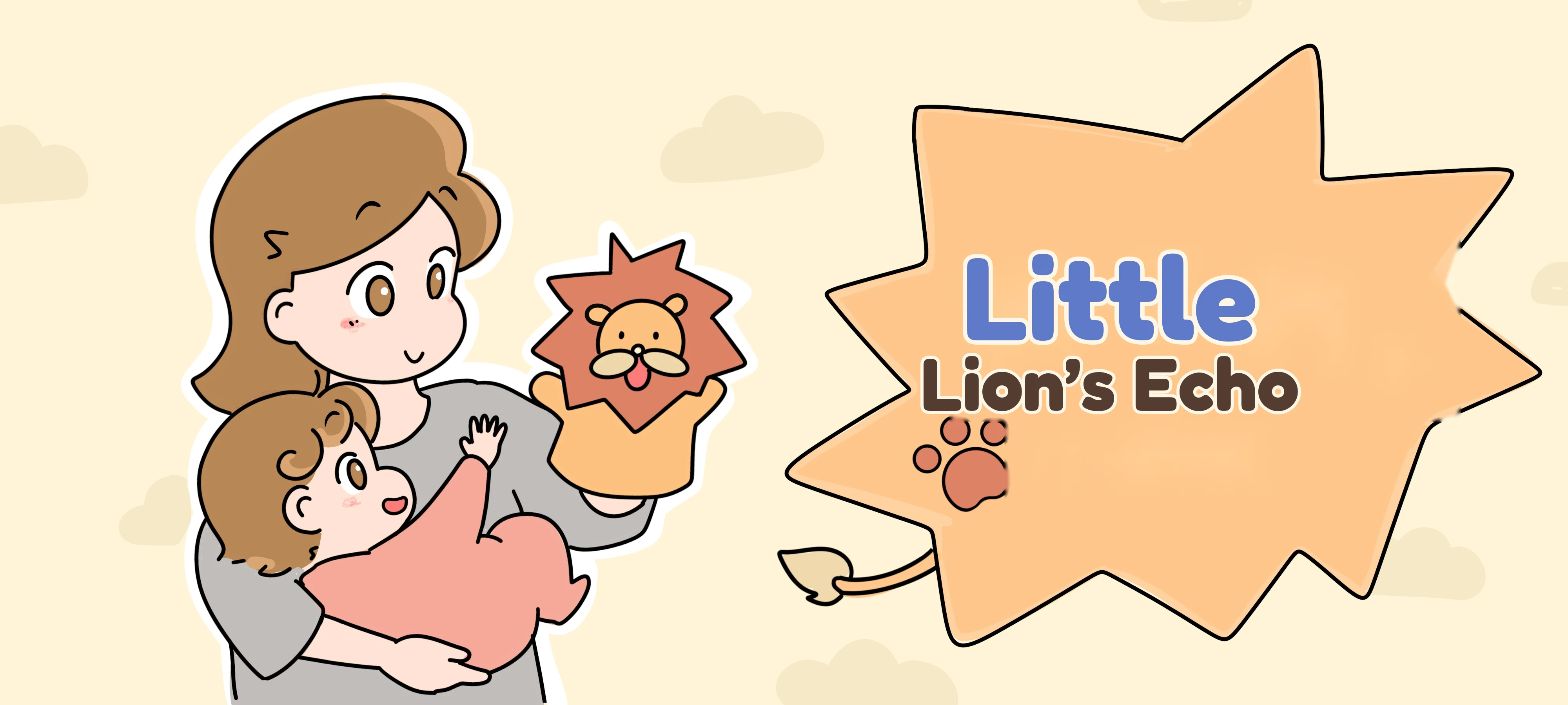 Talk with the Little Lion activity illustration