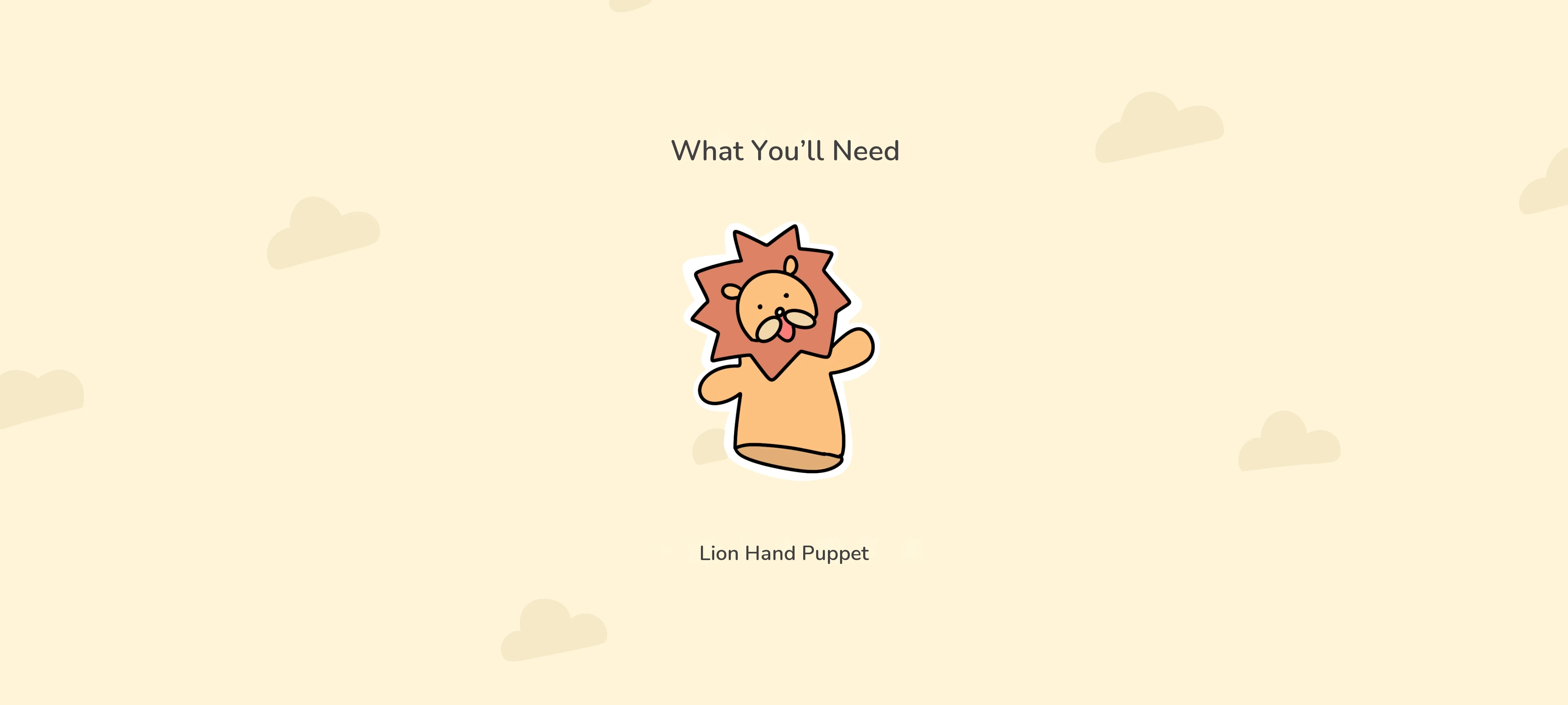 Talk with the Little Lion, preparation