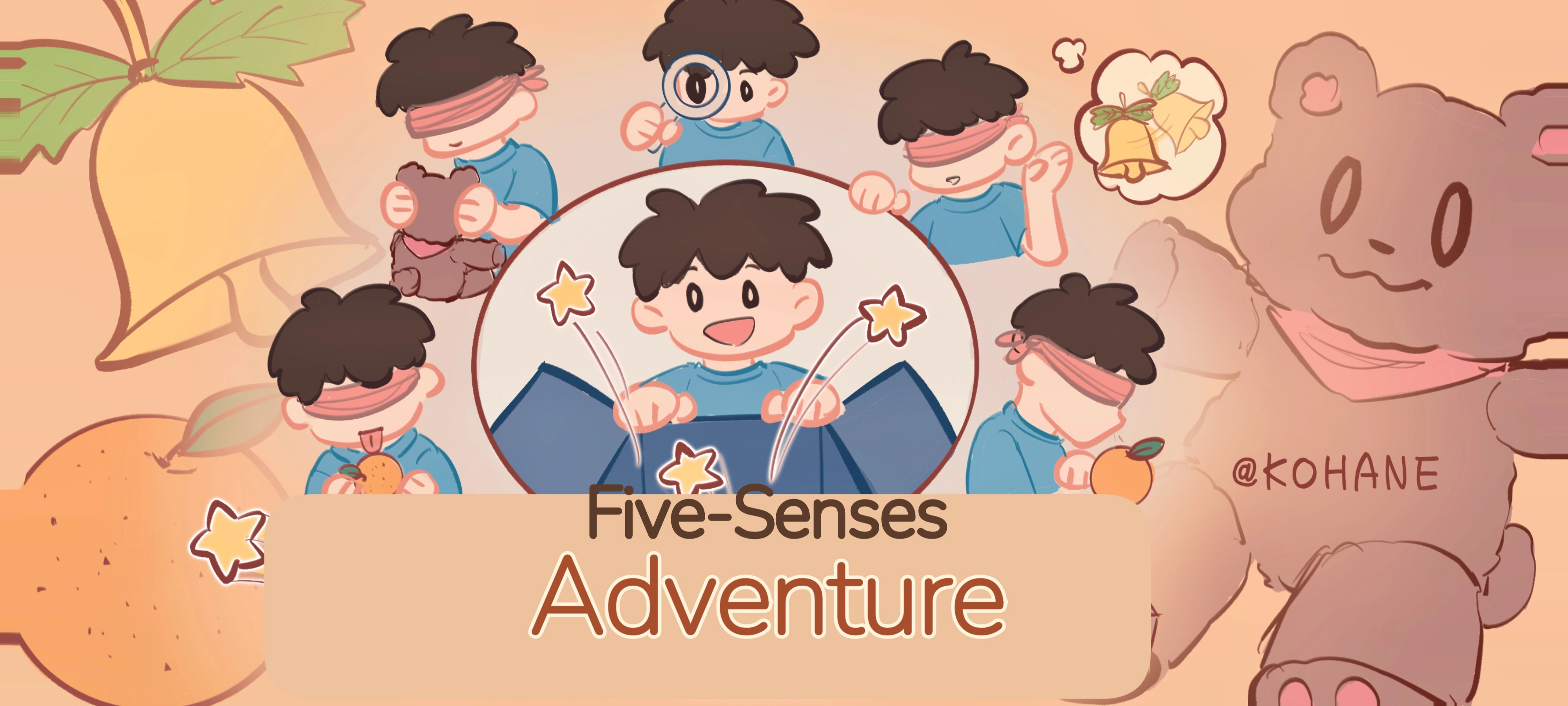 Five-Senses Adventure activity illustration
