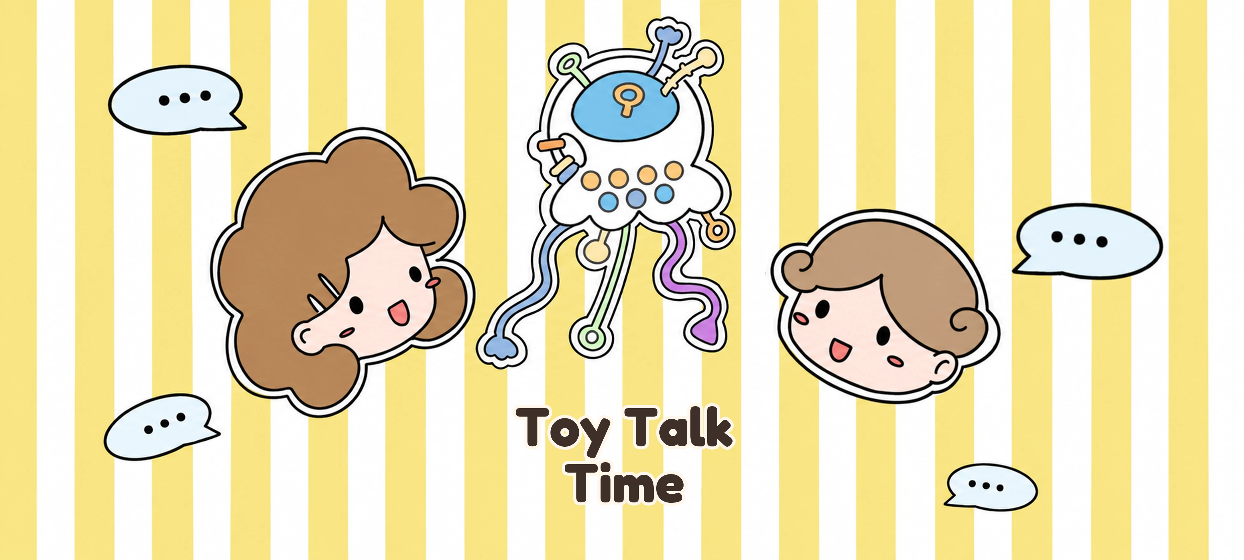 Toy Talk Time activity illustration
