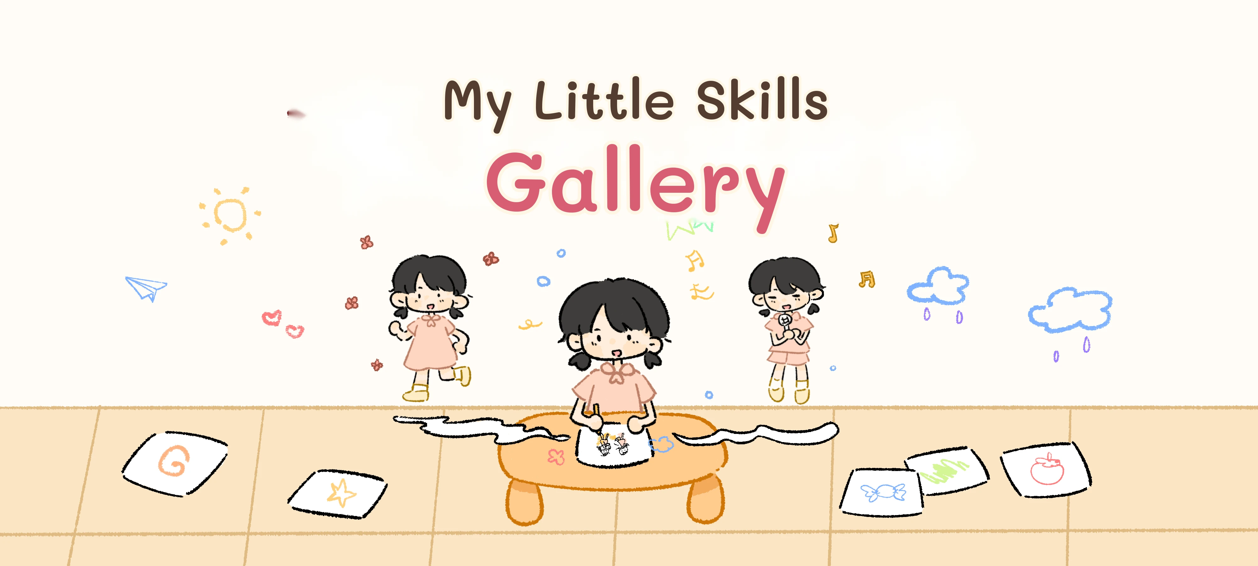 My Little Skills Gallery activity illustration