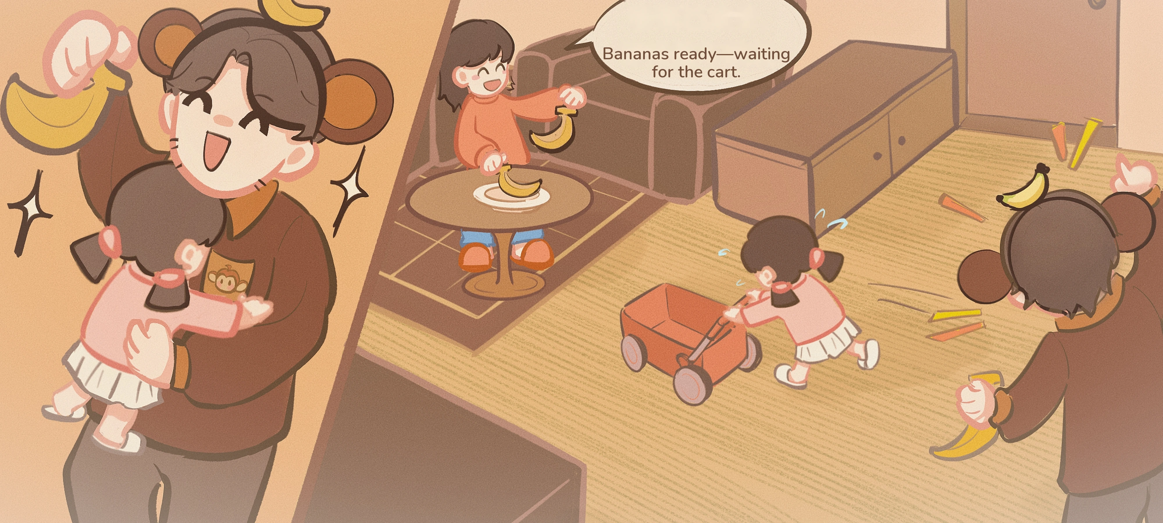 Banana Cart, step 3