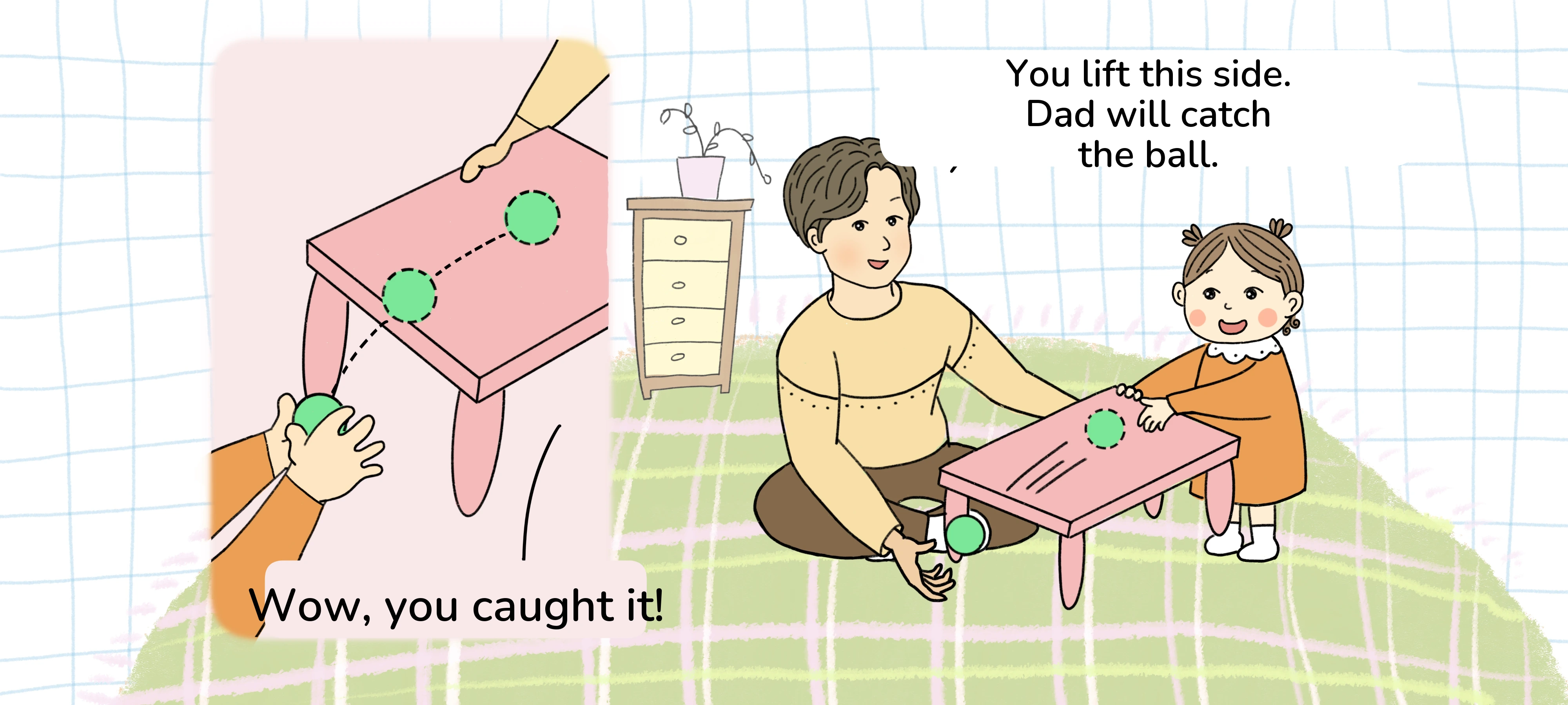 Roll the Little Ball, step 3