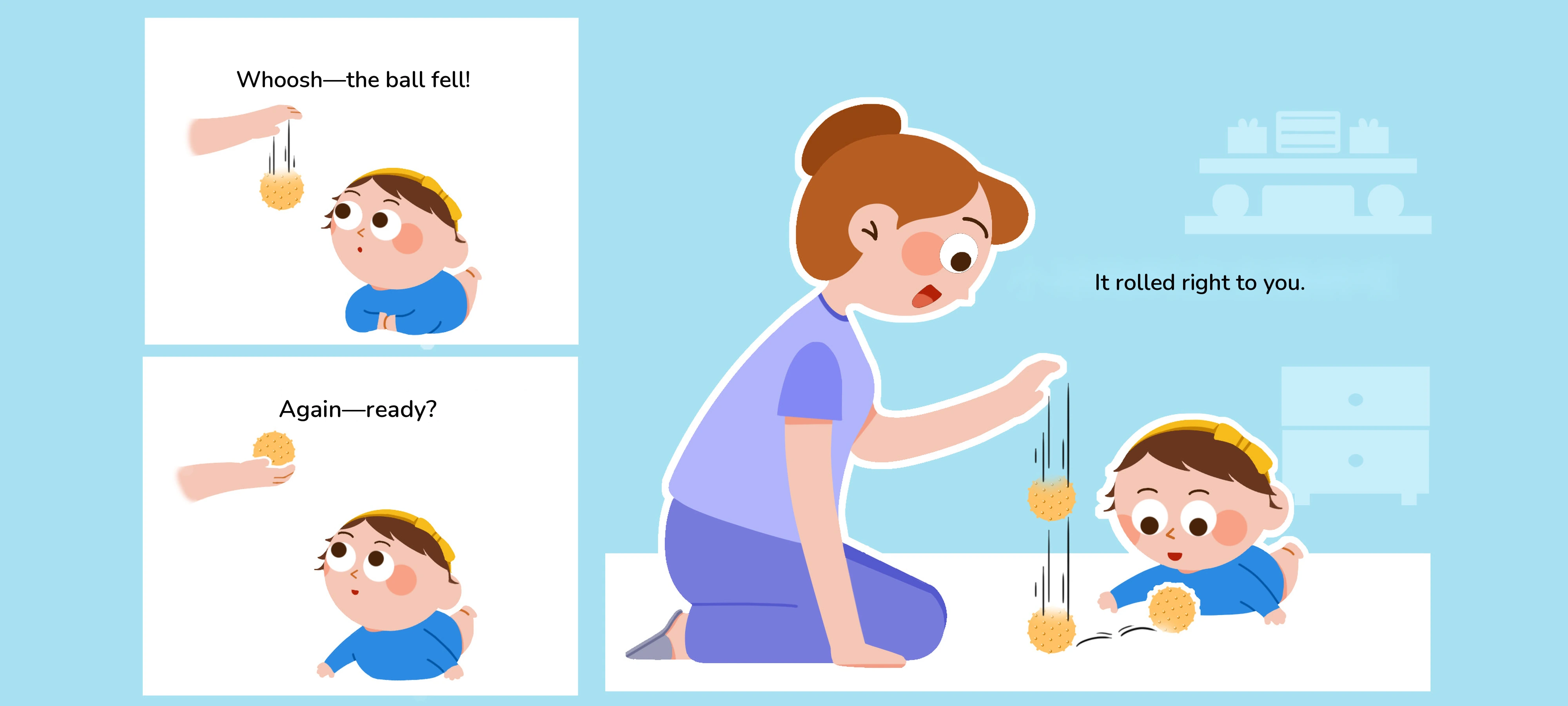 Where Will the Ball Go?, step 2