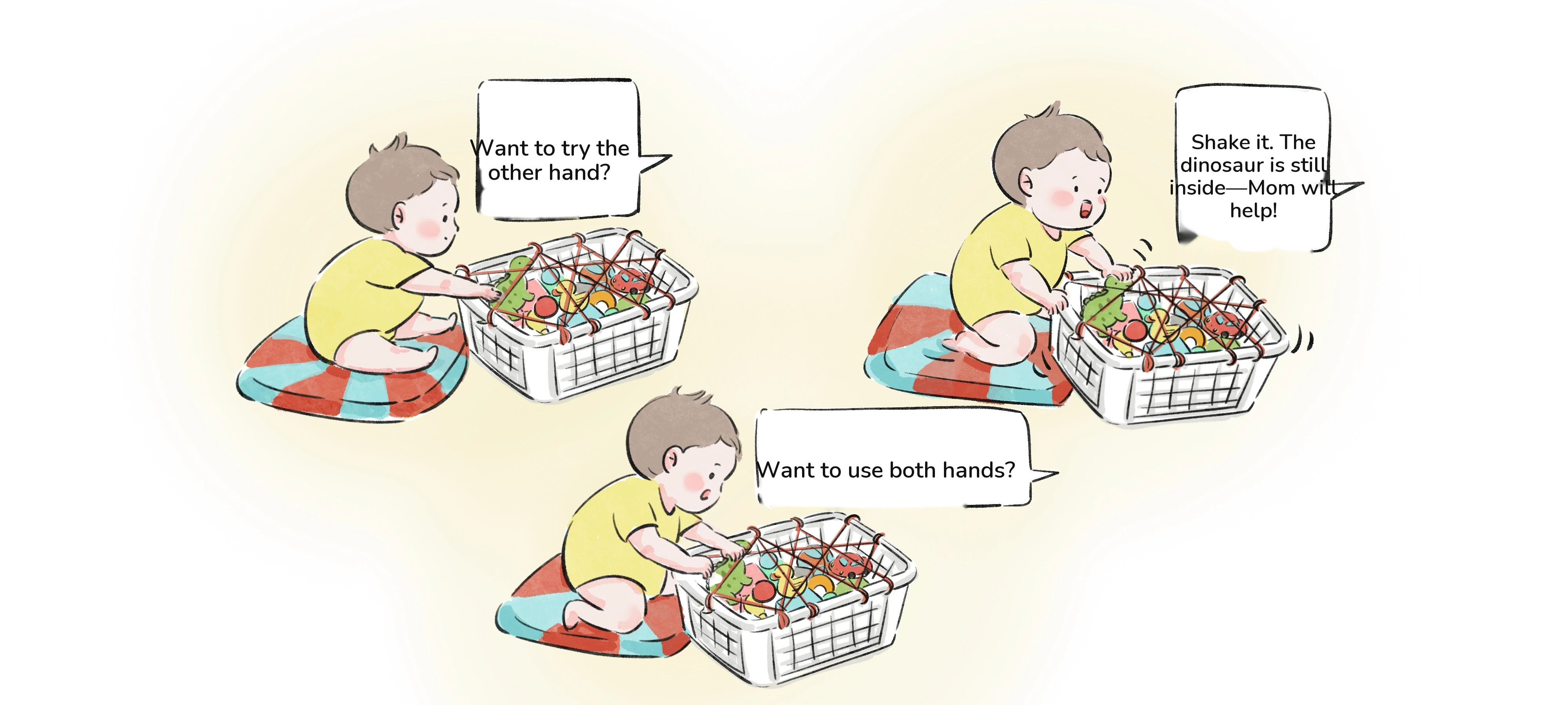 Treasure Basket Challenge, step 2