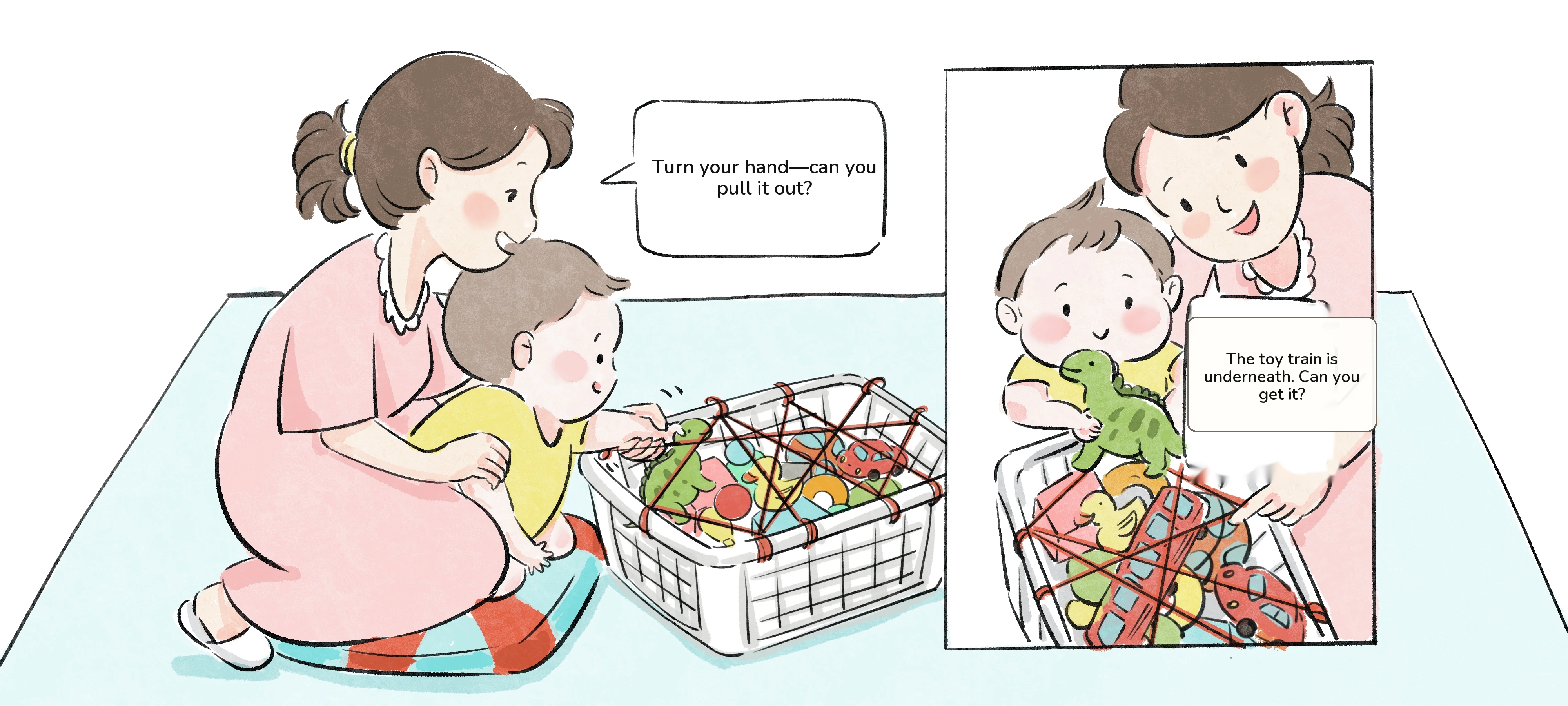 Treasure Basket Challenge, step 3