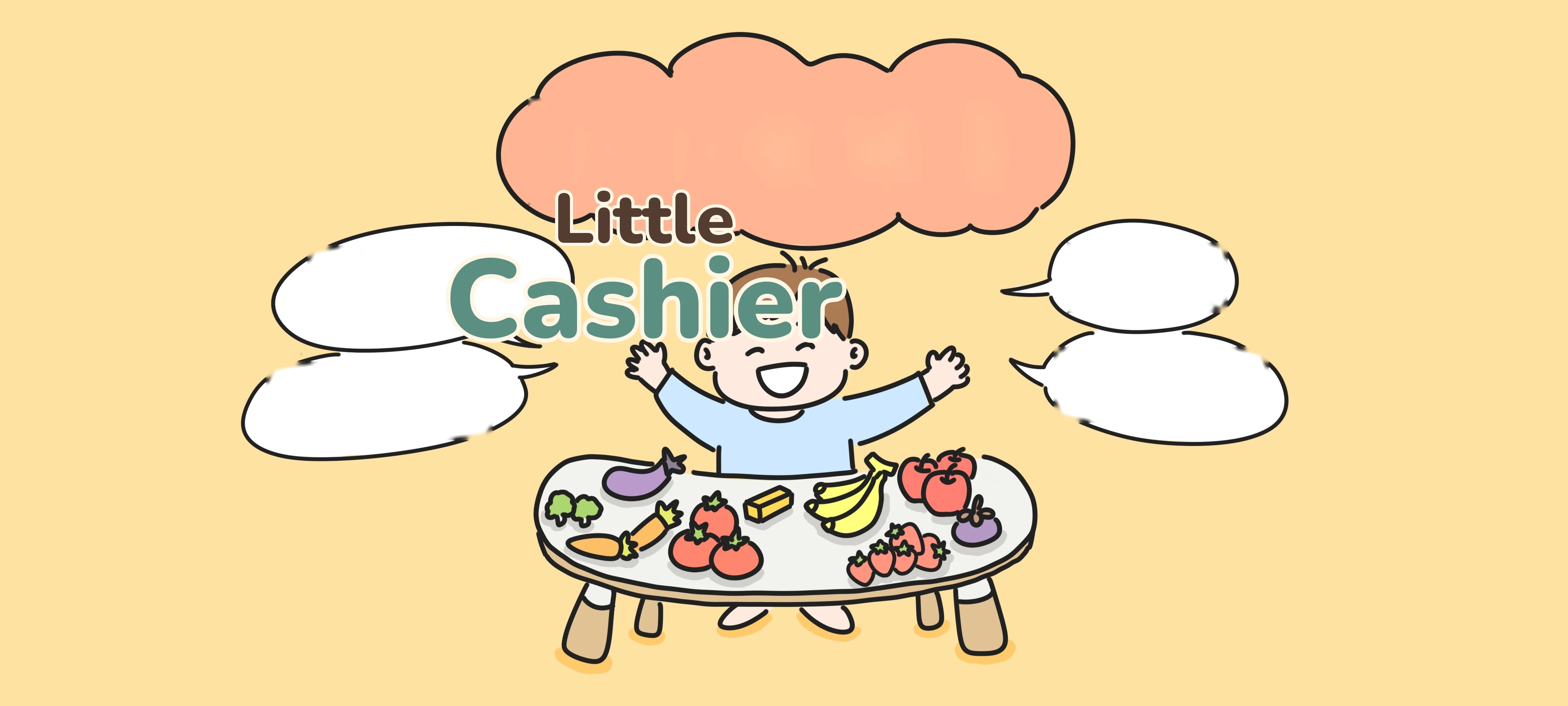 Little Cashier activity illustration