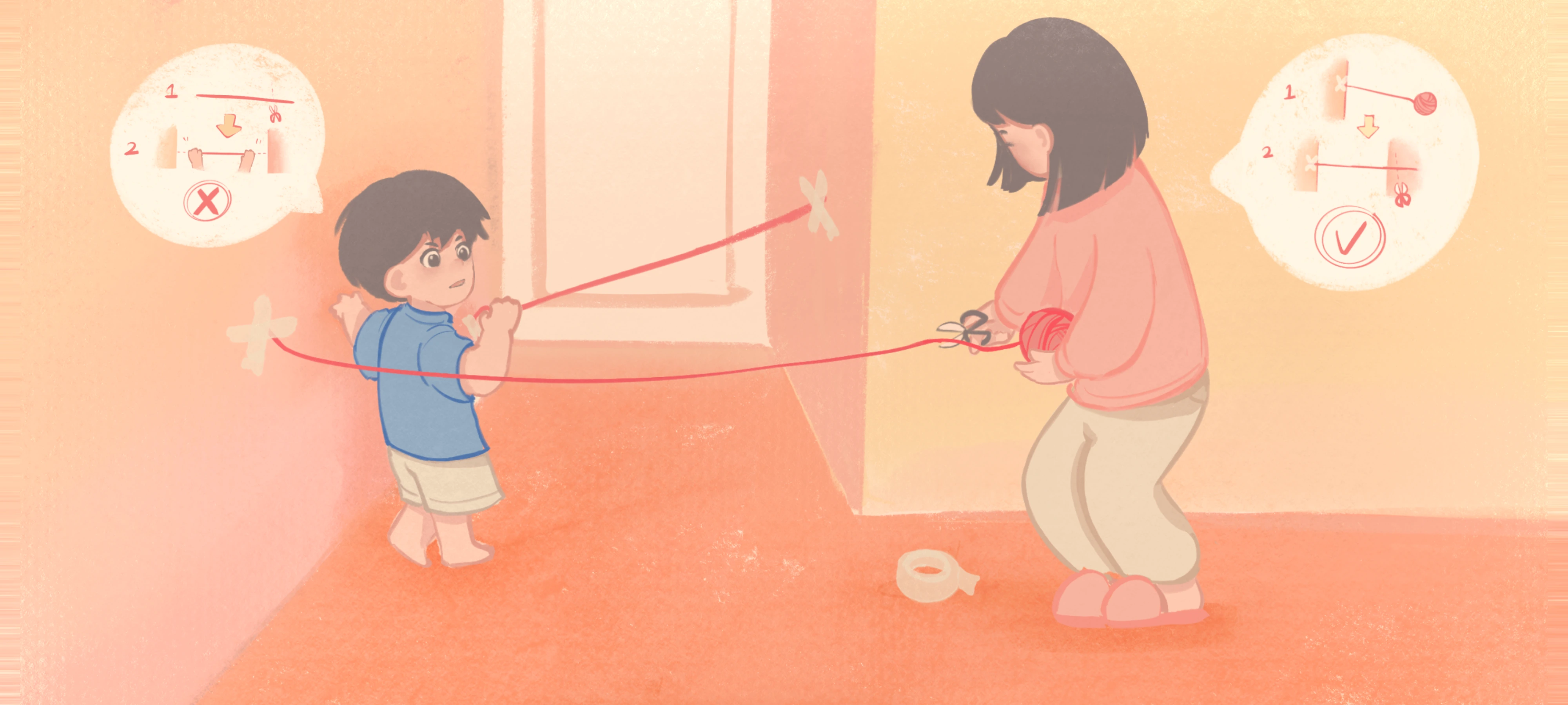 Little Secret Agent, step 1