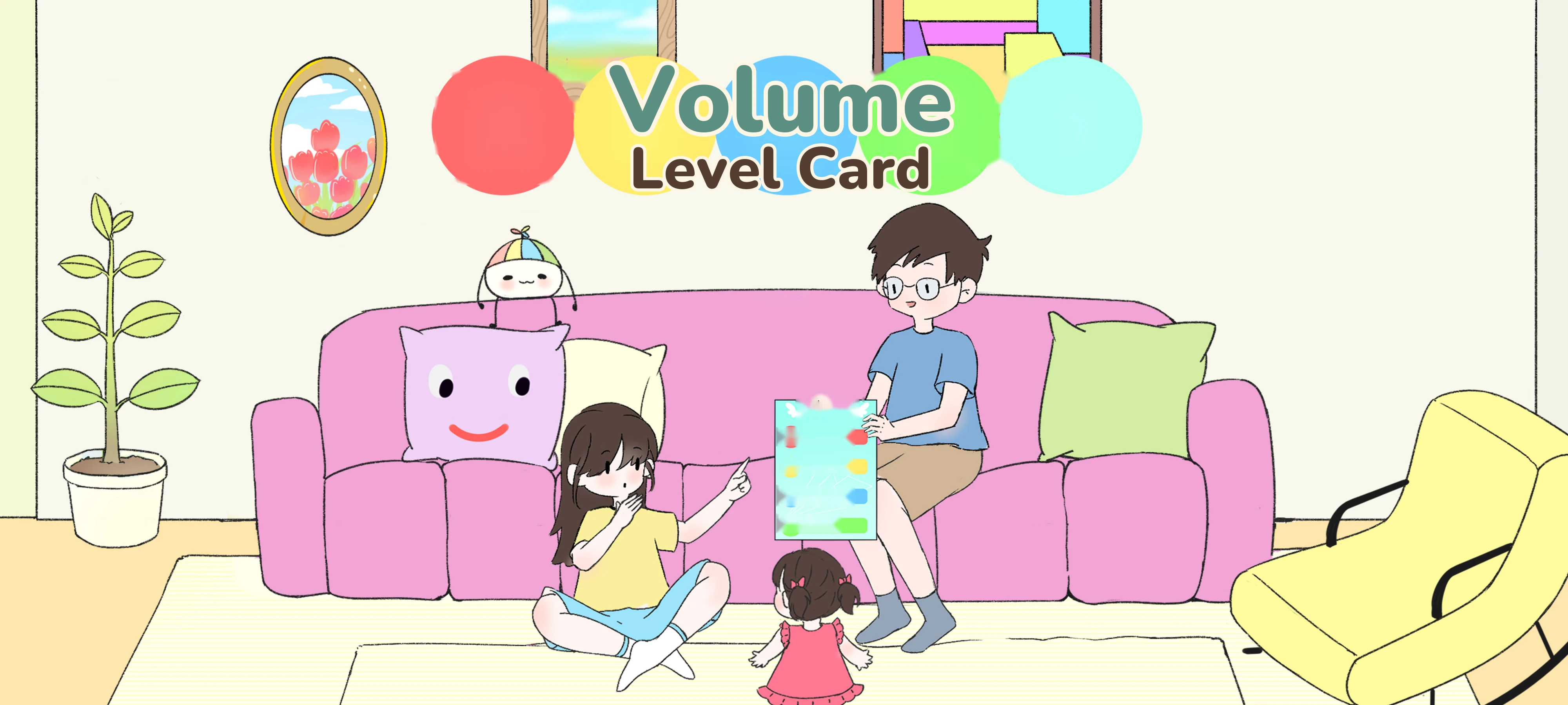 Volume Level Card activity illustration