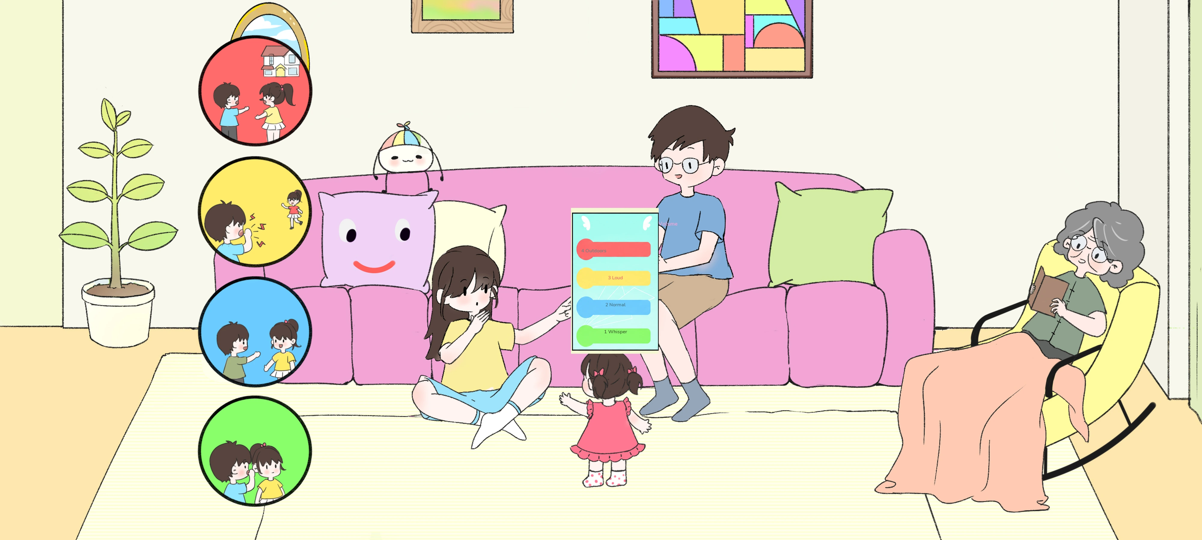 Volume Level Card, step 1
