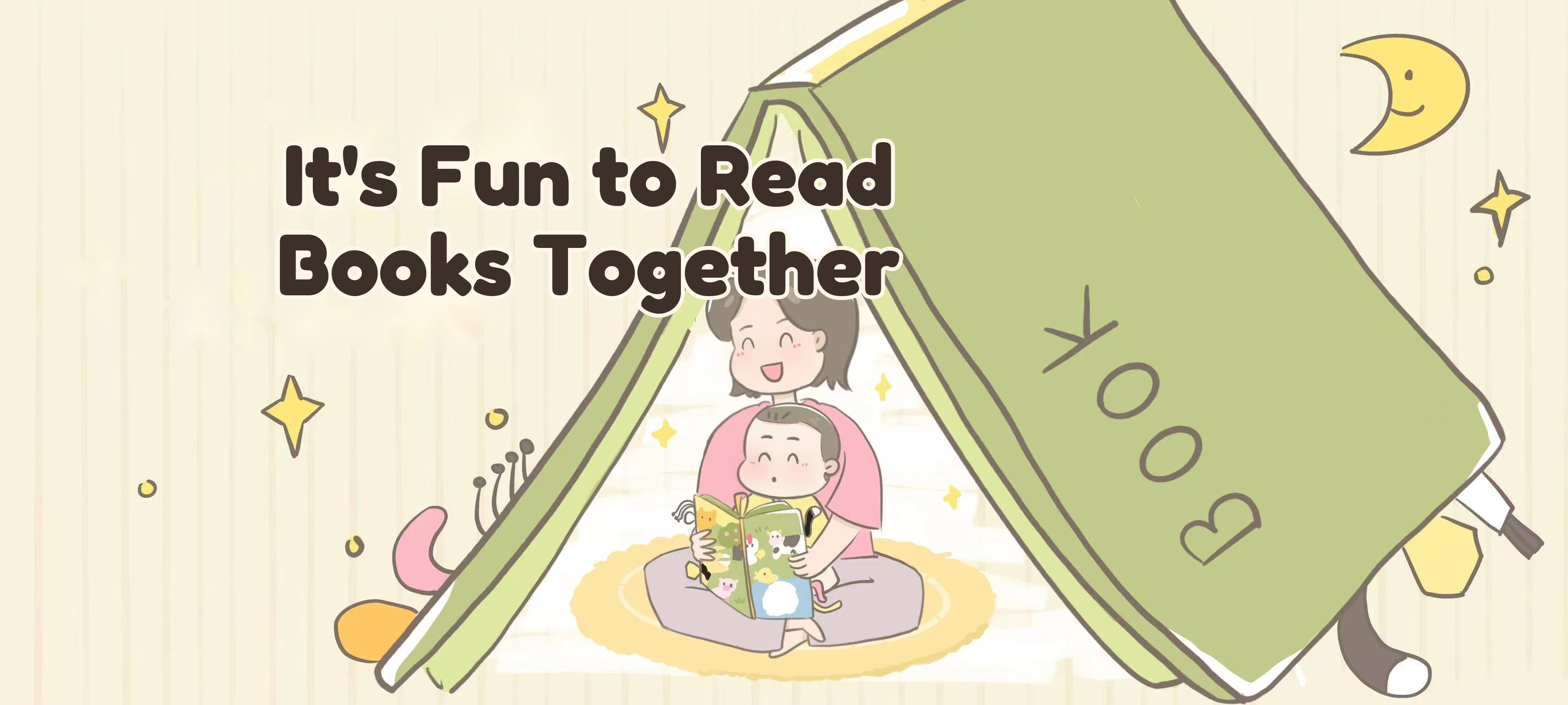 Read Together, Have Fun activity illustration