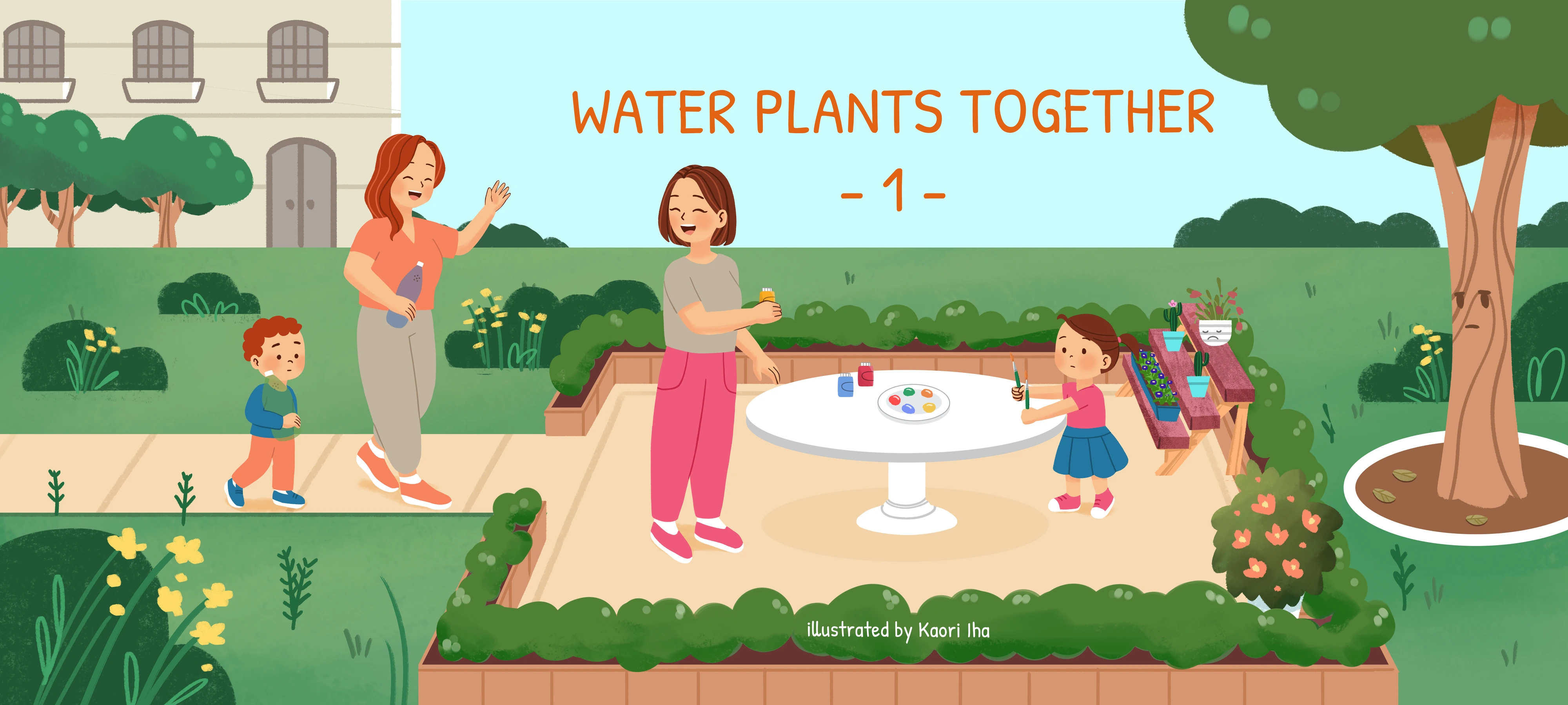 Water Plants Together 1 activity illustration