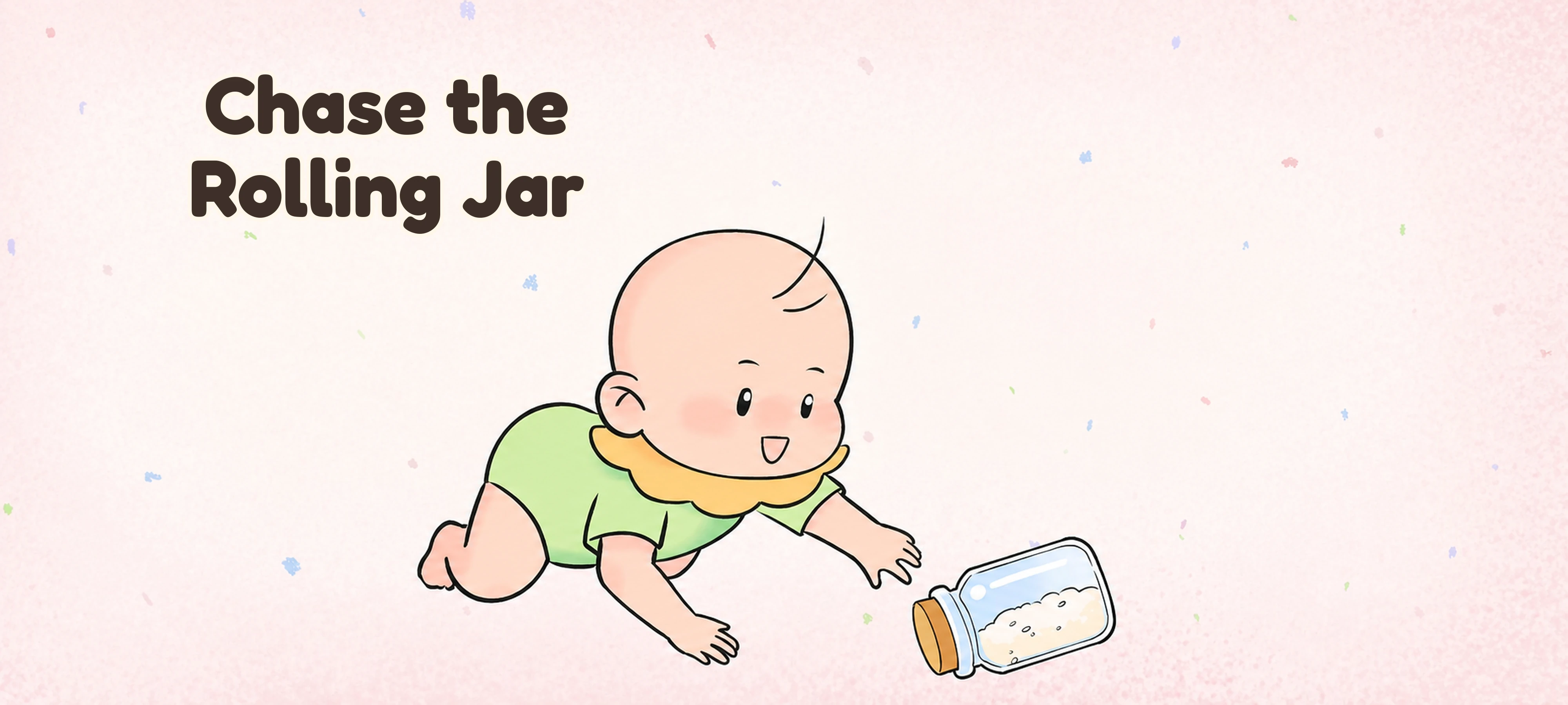 Chase the Rolling Jar activity illustration