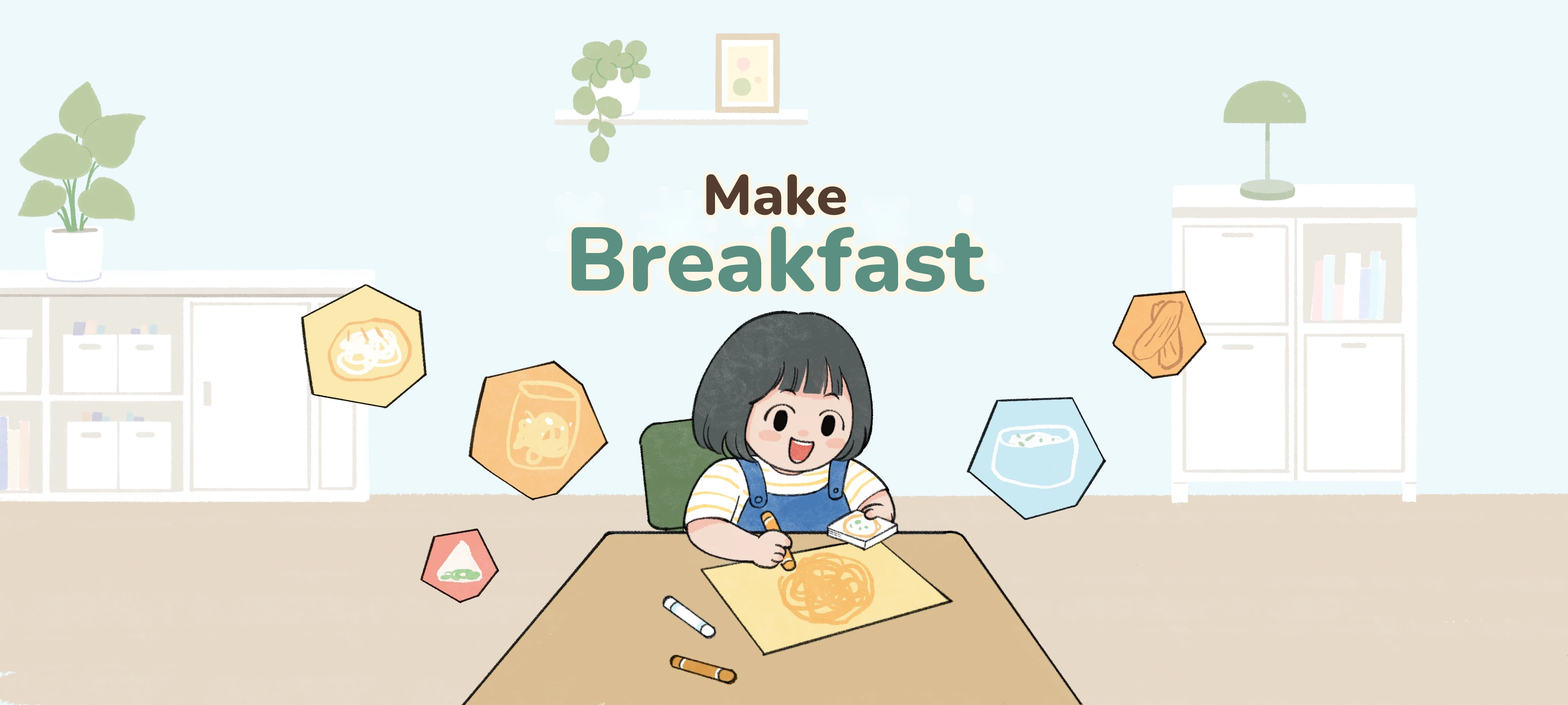 Run a Breakfast Café activity illustration