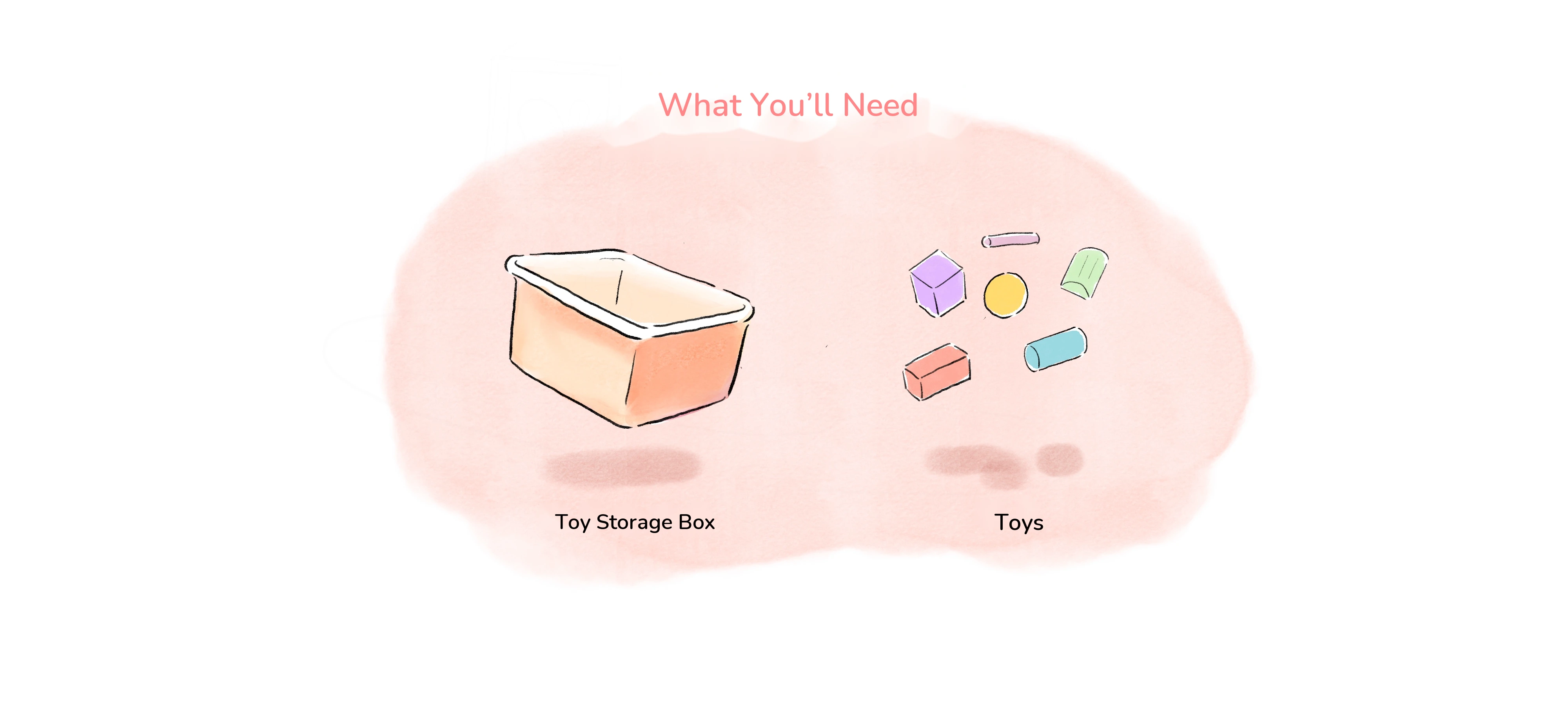 Make Room for Every Toy, preparation